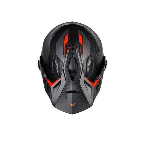 Nexx X.WED 2 VAAL Carbon Grey/Red Helmet