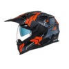 Nexx X.Wed 2 Wild Country Black/Orange Helmet