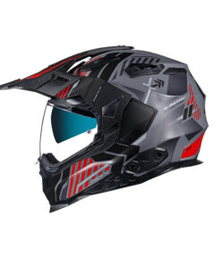 Nexx X.Wed 2 Wild Country Grey/Red Helmet