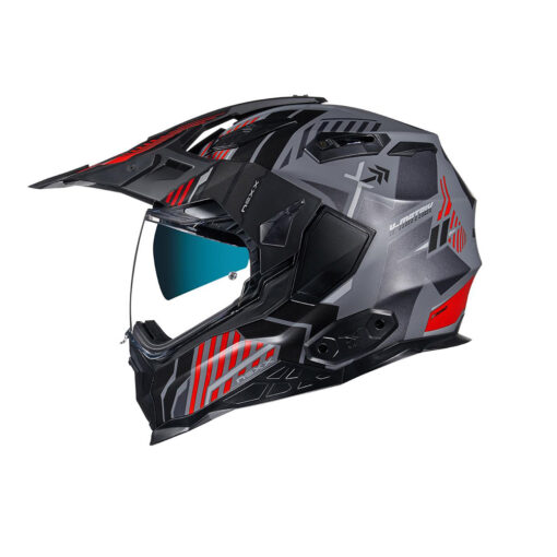 Nexx X.Wed 2 Wild Country Grey/Red Helmet