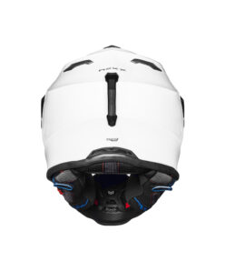 Nexx X.WRL PLAIN White Helmet Back